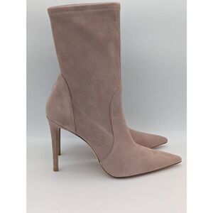 Stuart Weitzman power bootie 100 in fawn size 9